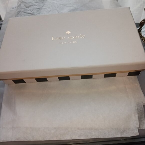 Kate Spade Madison Pink glitter Large Slim Bifold Wallet with box - Picture 15 of 15